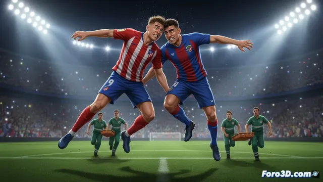 Alexander Sorloth se traslada al hospital tras un choque de cabeza