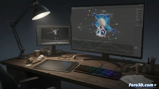 Animar personajes para cine con blender