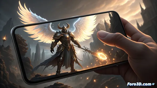 Así nace un videojuego móvil de ángeles y demonios