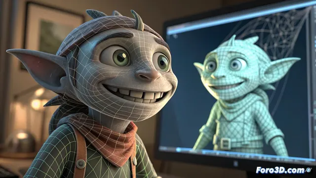 Kangaroo builder transfiere blendshapes entre personajes distintos en maya