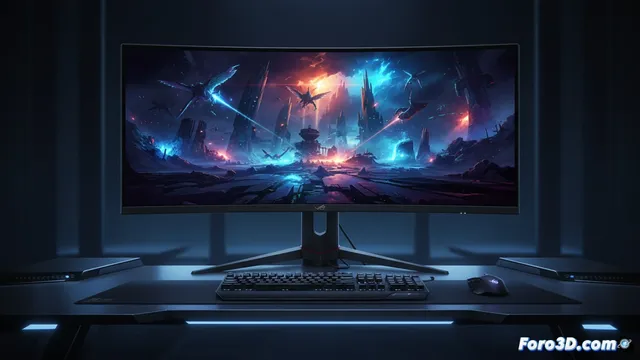 Asus lanza al mercado el monitor ultrapanorámico ROG Strix OLED XG34WCDMTG