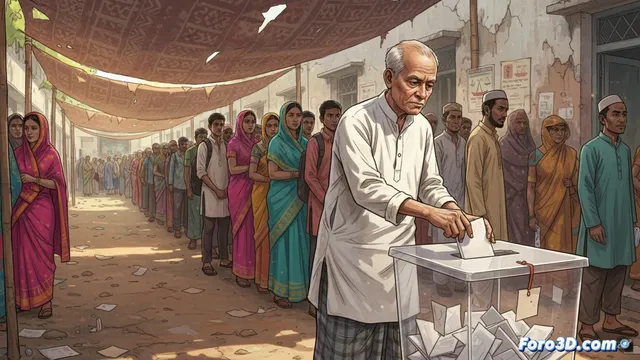 Bangladesh celebra elecciones tras el cambio político