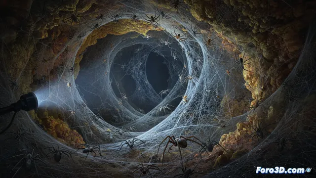 Científicos hallan una telaraña colonial masiva en una cueva fronteriza
