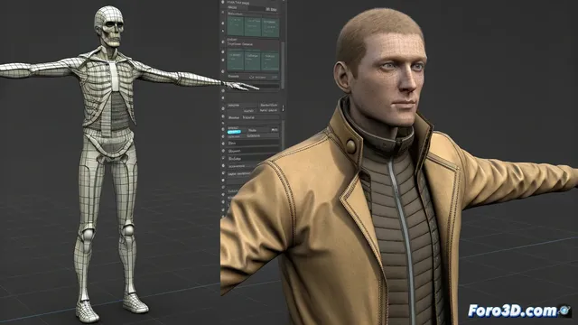 Cómo animar un personaje y su vestimenta en 3ds Max