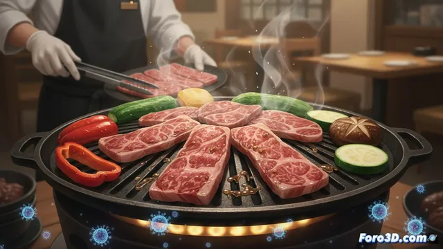 Cuando la barbacoa japonesa se convierte en una mala experiencia