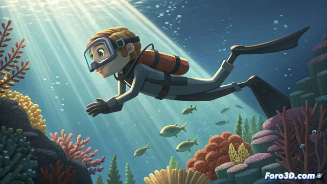 Dave the Diver: cómo Unity fusiona pixel art 2D con elementos 3D