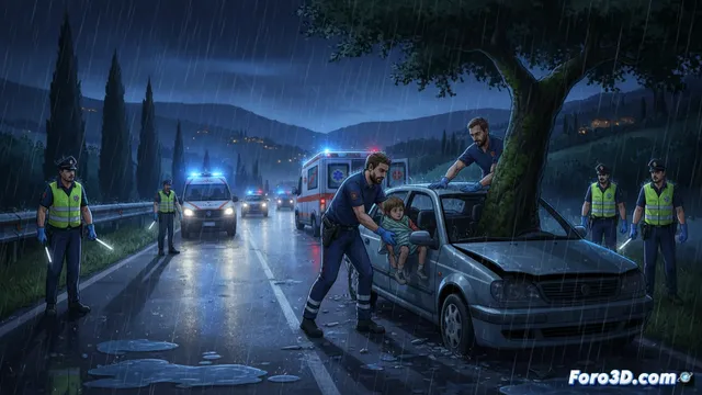 Dos jóvenes mueren en accidentes de tráfico nocturnos en Bari