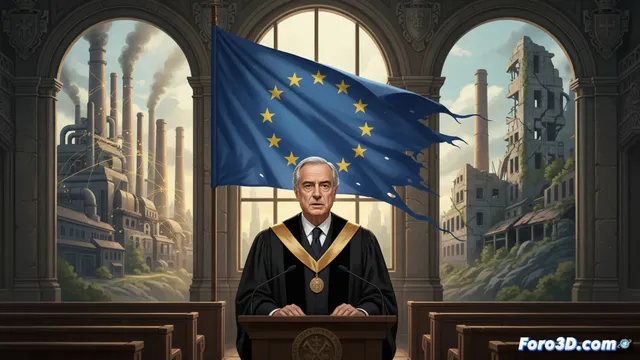 Mario Draghi advierte que el orden global ha muerto y urge a Europa a federalizarse