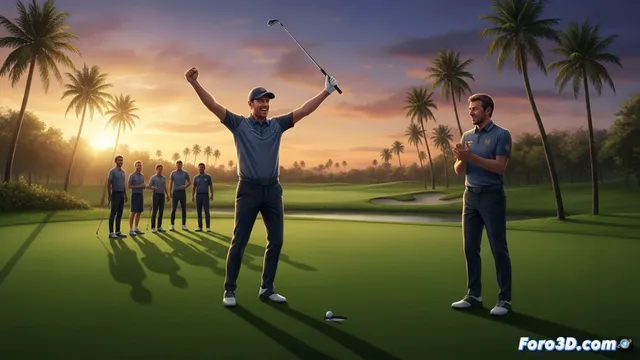 El equipo inglés retiene el trofeo Icons del Fútbol en un torneo de golf en Bangkok