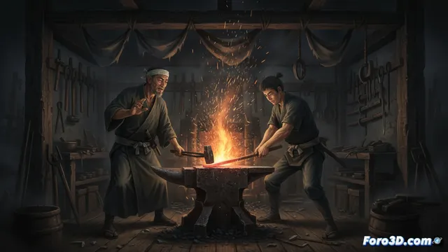 El martillo que desafía al tiempo: el renacer de la forja tradicional en Japón
