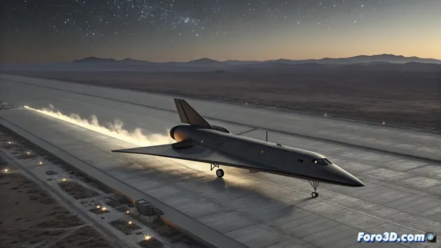 El Shenlong: cómo aterriza un avión espacial secreto