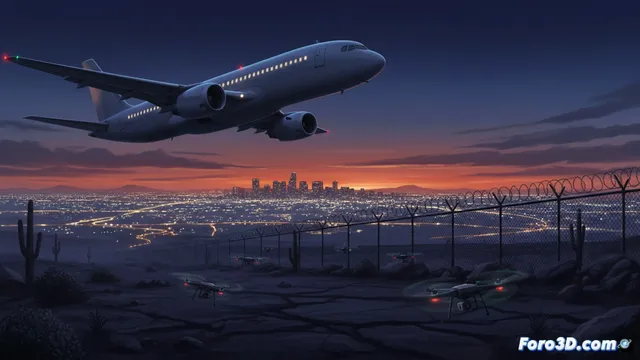 Estados unidos vincula cierre de espacio aéreo en El Paso a drones de cárteles mexicanos