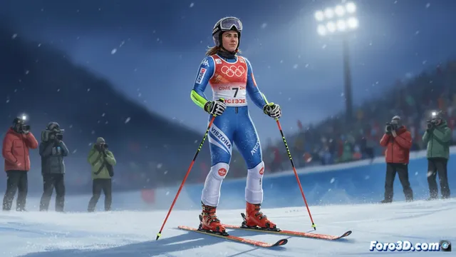 Federica Brignone enfrenta un momento difícil en los Juegos Olímpicos de Cortina 2026
