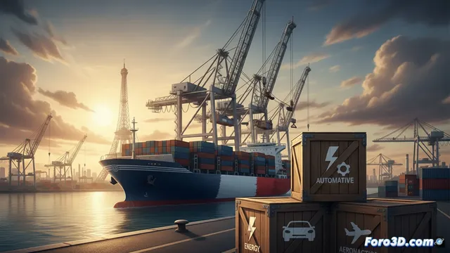 Francia reduce su déficit comercial de forma drástica pese a las tensiones globales