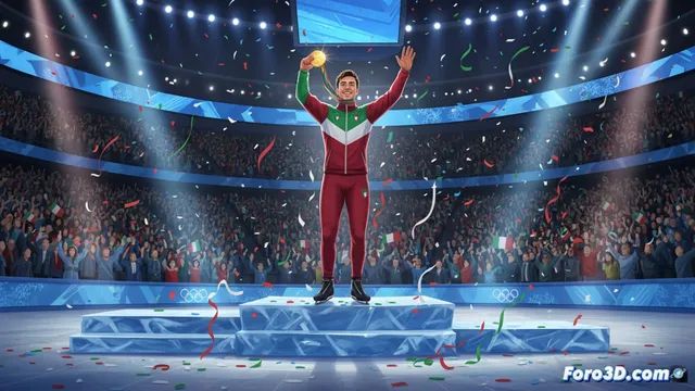 Italia completa el podio en las primeras jornadas de Milán-Cortina 2026