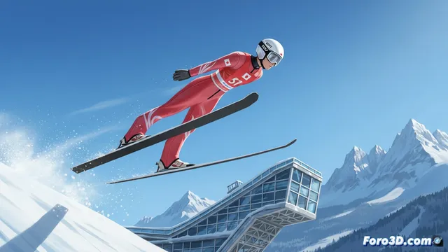 Japón vuela hacia el bronce en los saltos de esquí de Milano Cortina