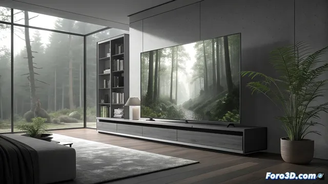 La línea LG Signature OLED T incorpora pantallas transparentes con tecnología OLED