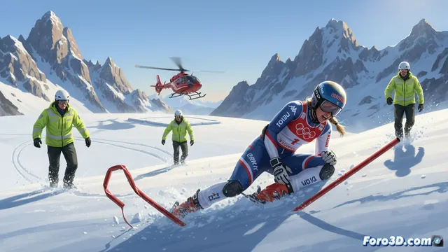 El trágico final de una leyenda: Lindsey Vonn en Milán-Cortina 2026