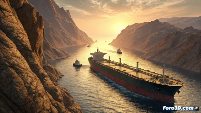 Por qué un estrecho marítimo puede alterar la economía global