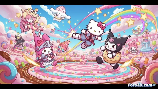 Bandai Namco y Sanrio anuncian Sanrio Characters Smash Festa