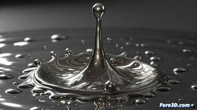 Simular metal líquido en houdini con partículas flip