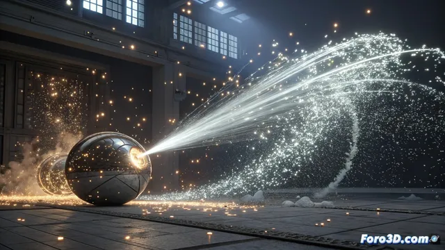 Simular partículas que se eliminan al impactar en 3ds Max