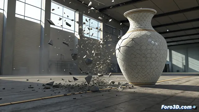 Simular un impacto contra el suelo en 3ds Max