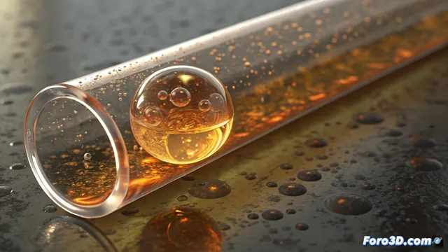 Simular una burbuja de aire en un tubo con 3ds Max