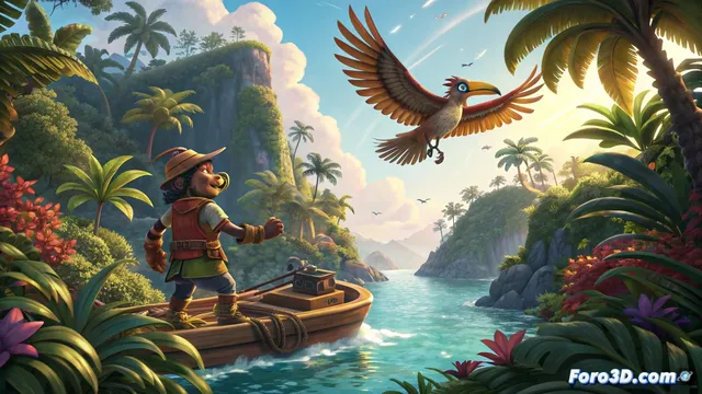 Tchia: cómo un equipo pequeño usa Unreal Engine 4 para crear un mundo único