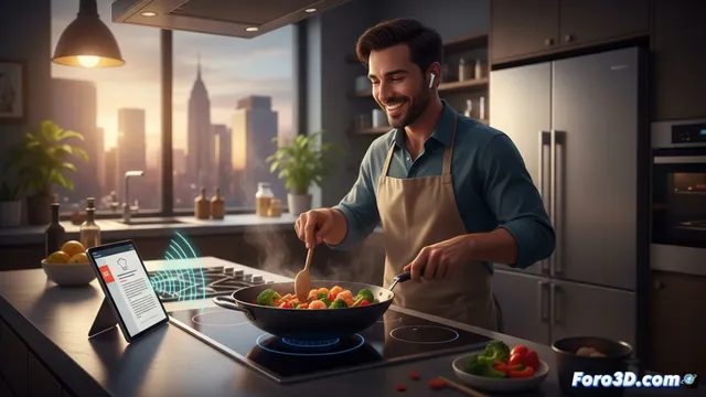 Tu móvil puede leerte mientras haces la cena