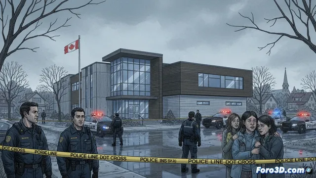 Un tiroteo en una escuela de Canadá deja diez fallecidos