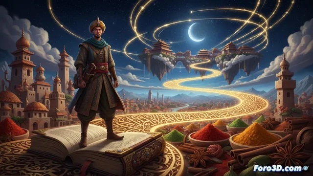 Ibn Battuta y el sendero de tinta dorada hacia mundos imaginarios