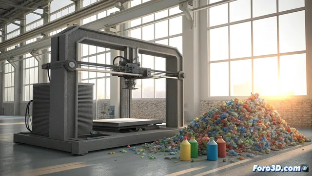 ¿Y si tu botella de plástico se convirtiera en una viga?