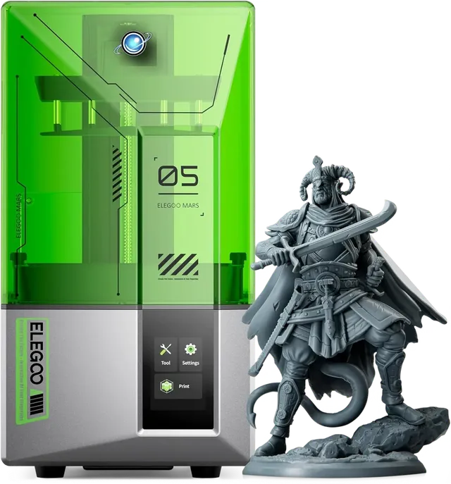 Elegoo Mars 5: precisión y accesibilidad en la impresión 3D de resina