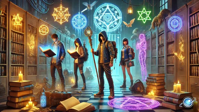 Un instituto donde la magia y el misterio son parte del día a día