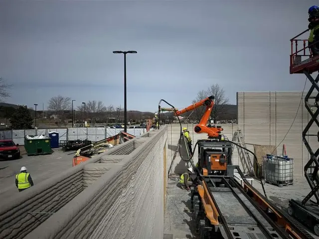 La impresión 3D en hormigón y su impacto en la construcción