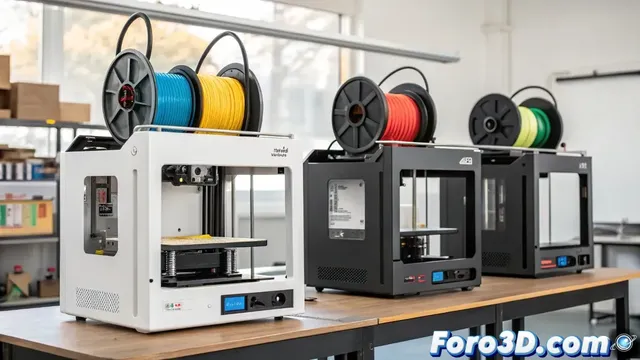 Opciones de impresoras 3D multicolor para proyectos avanzados