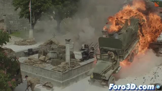 El arte de recrear fuego y explosiones en el cine