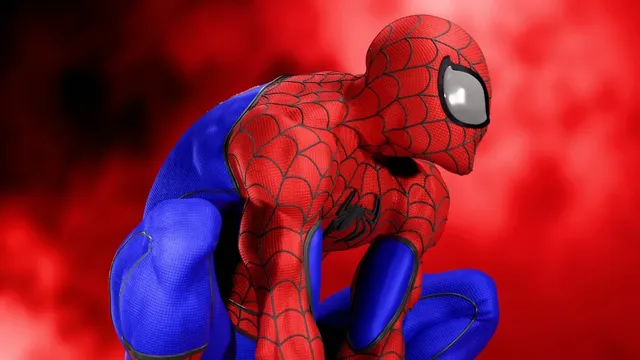 El arte de recrear a Spiderman: Modelado y texturizado por José_1