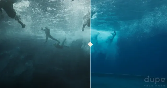 El arte submarino de los efectos visuales en Nautilus