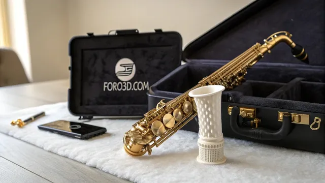 Boquillas saxofón impresas 3D Theo Wanne