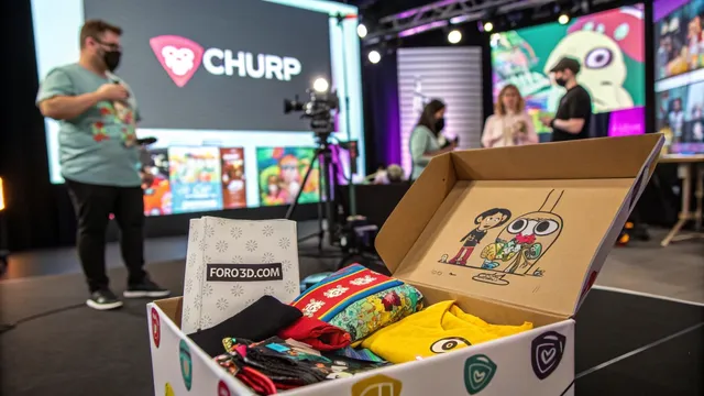 Churp club suscripción Titmouse merchandising y cortos