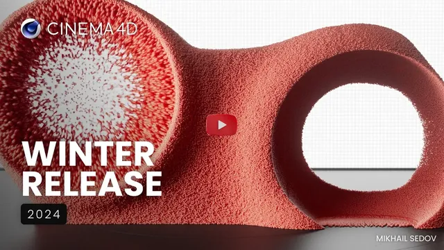 Cinema 4D aporta mejores booleanas y simulación más realista