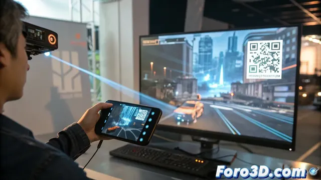 Control de cámaras virtuales desde móviles