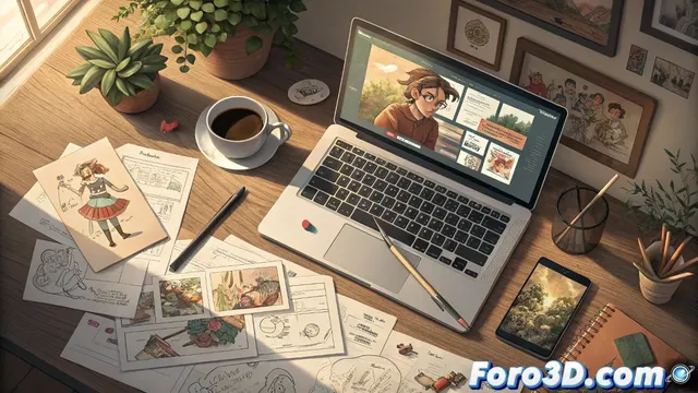 Portfolio como puerta de entrada al mundo de la animación