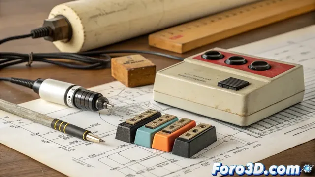 Electrificación de las gomas de borrar en el siglo XX