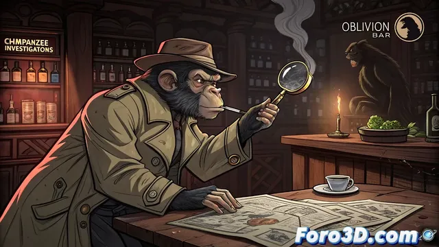 El curioso mundo de Detective Chimp en DC Comics