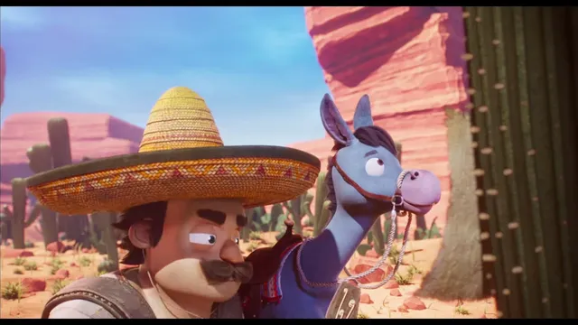 Gags cómicos en la carrera por el oro