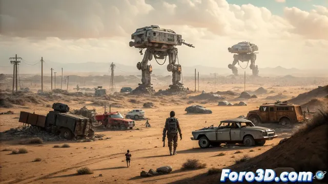 El universo distópico de Simon Stalenhag