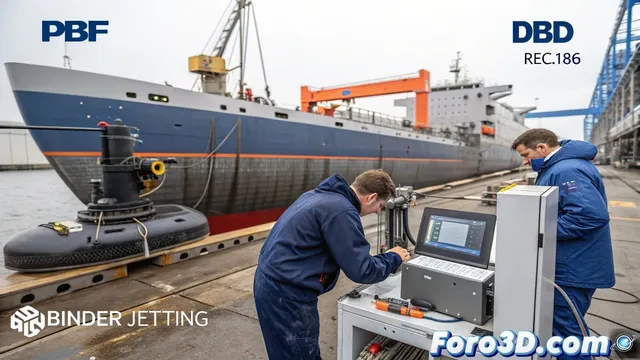 IACS establece estándares globales para impresión 3D en industria naval
